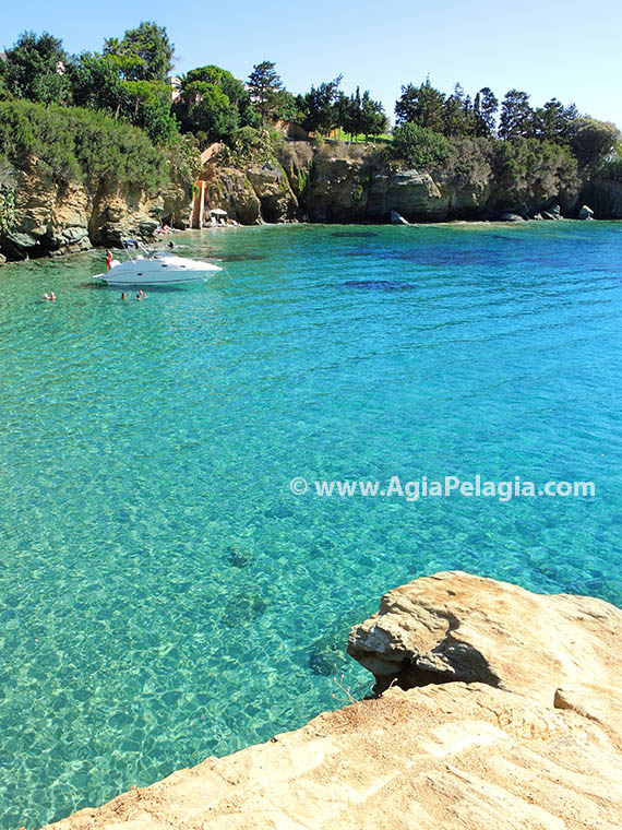 Filakes beach in Agia Pelagia