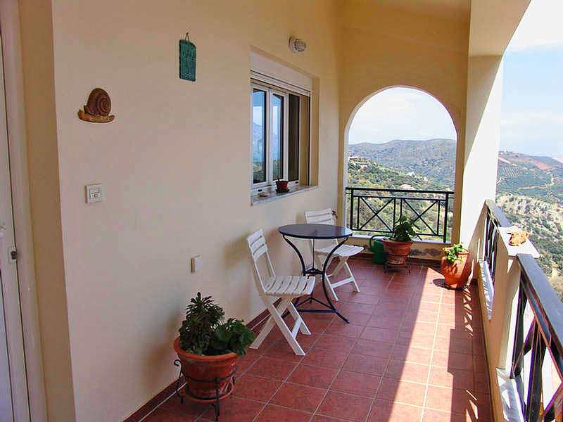 Rogdia villa for sale - photo of the balkony view